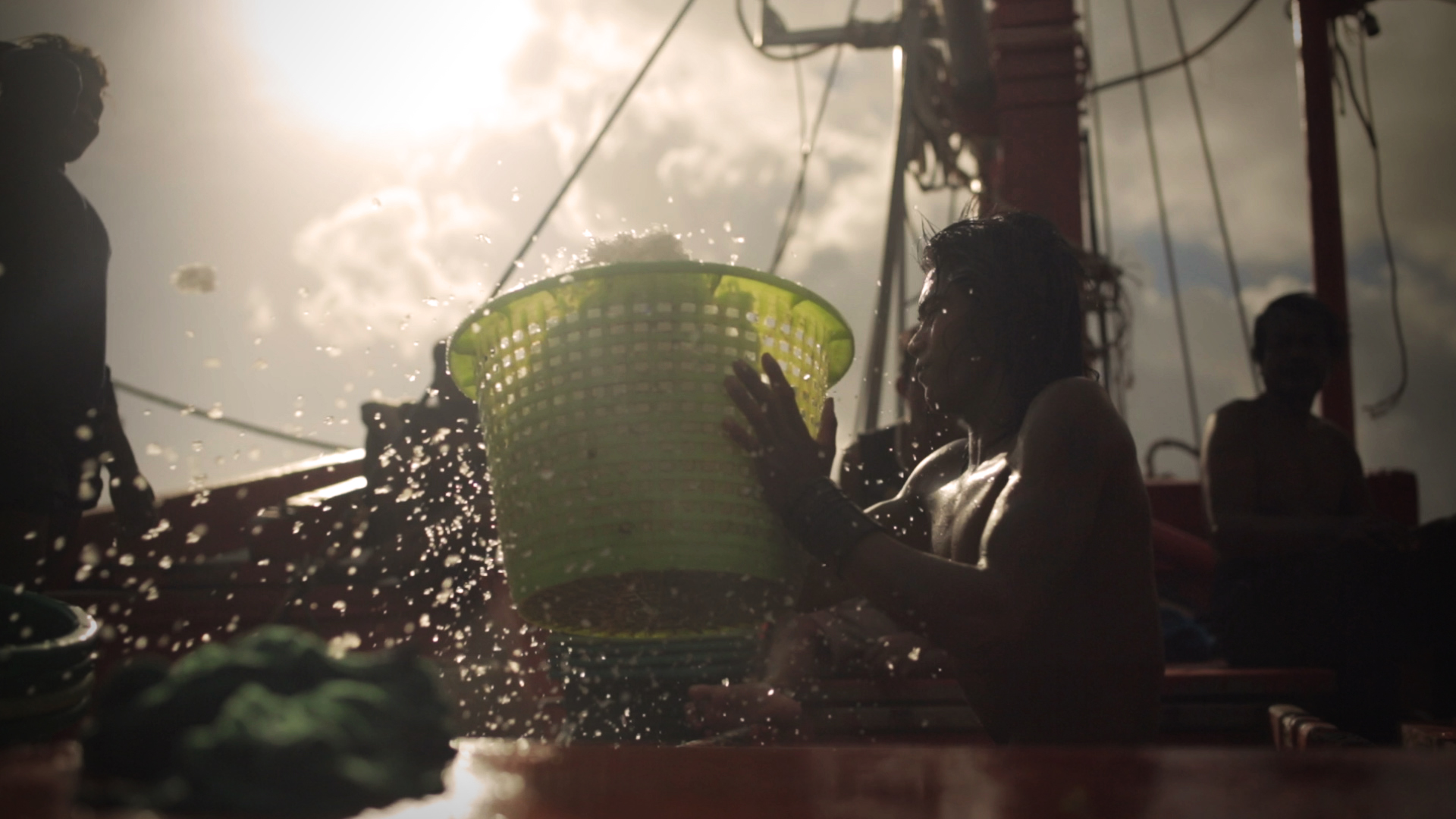 Film still, Ghost Fleet