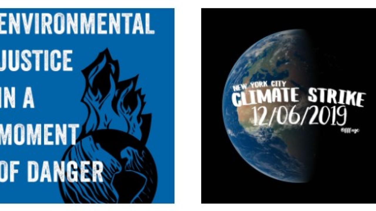 Environmental Justice in a Moment of Danger and Climate Strike Flyer Environmental Justice in a Moment of Danger and Climate Strike Flyer