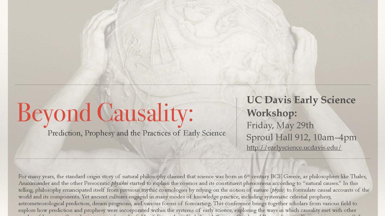 Beyond Causality Conference Flyer