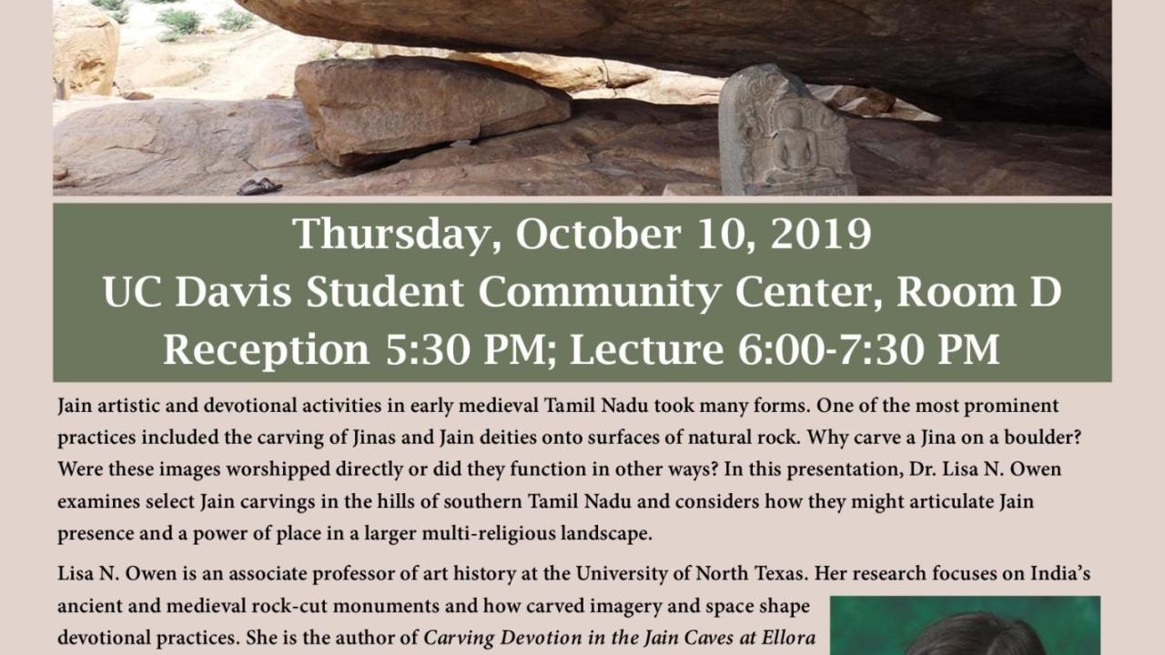 Mohini Jain Presidential Chair Lecture in Jain Studies Mohini Jain Presidential Chair Lecture in Jain Studies