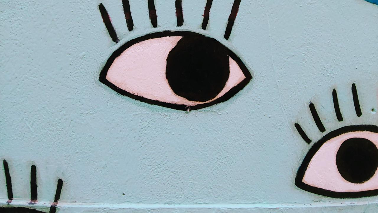 erika, unsplash, street art eyes