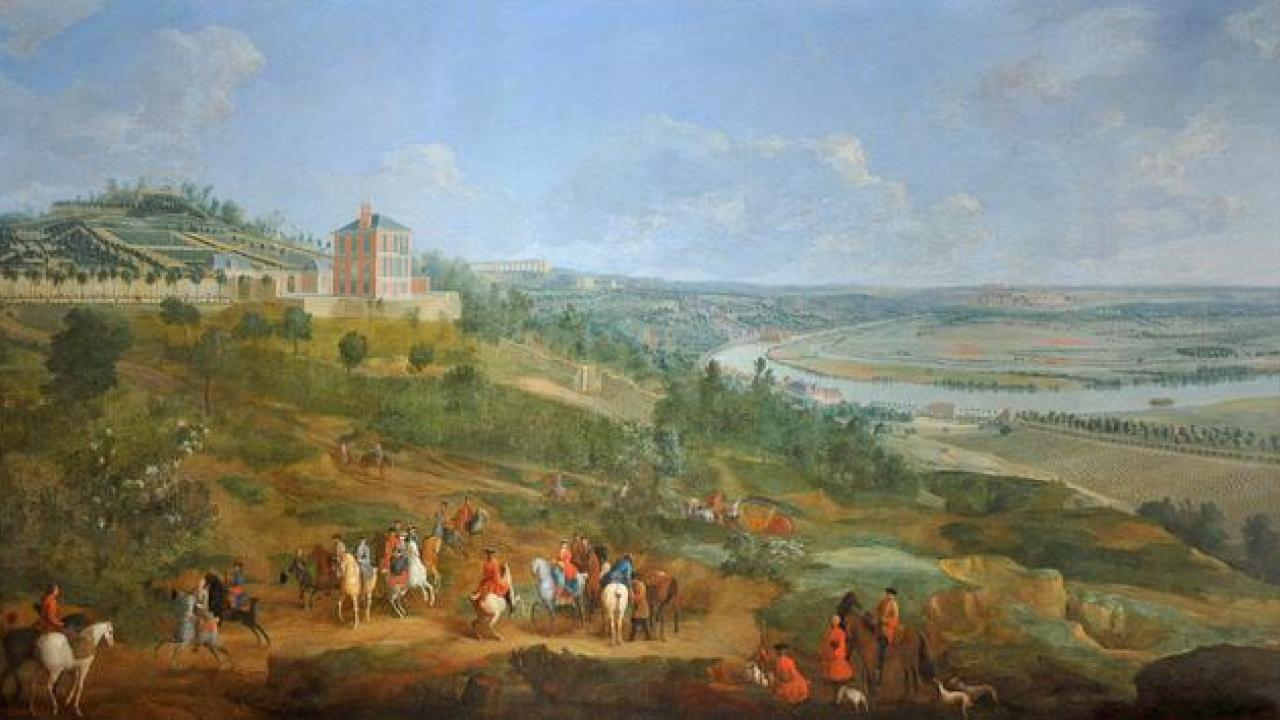 Painting of Hunting Party from 1730