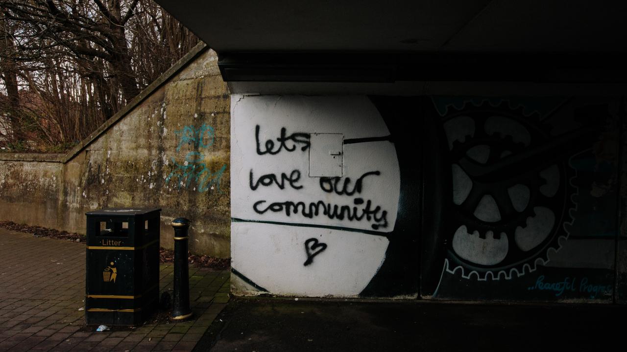 Mike Erskine, let's love our community