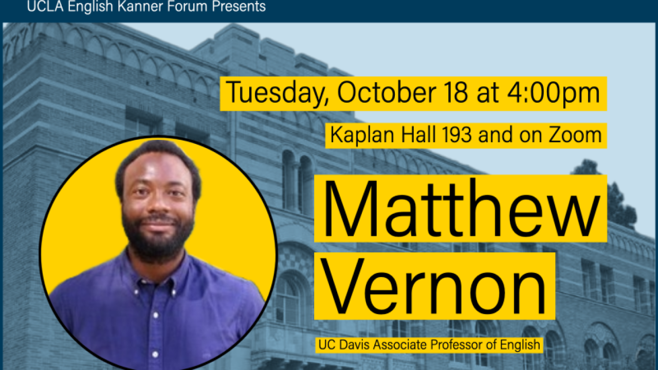 Event flier for Kanner Forum event. Contents are reproduced in the event description on this page.