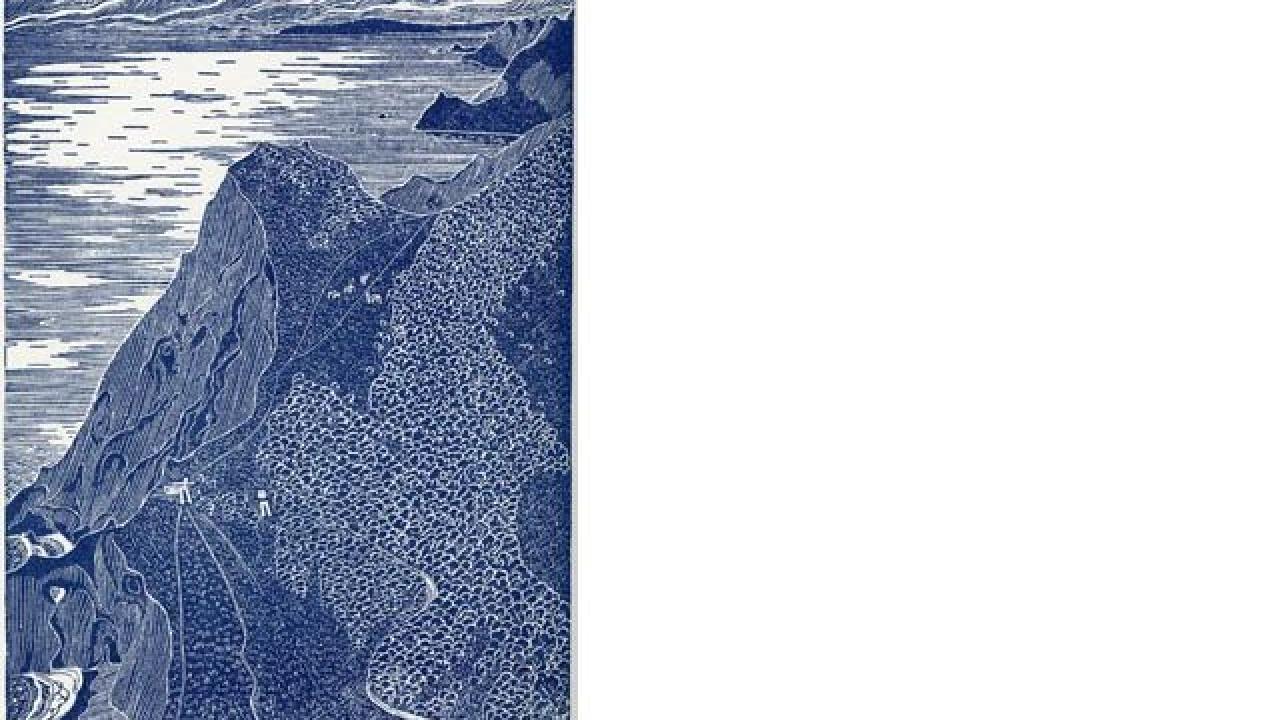 Image: Tom Killion, Tennessee Cove from Wolf Ridge, 1977, in Fortress Marin : An Aesthetic and Historical Description of the Coastal Fortifications of Southern Marin County (Santa Cruz, Quail Press, 1977)
