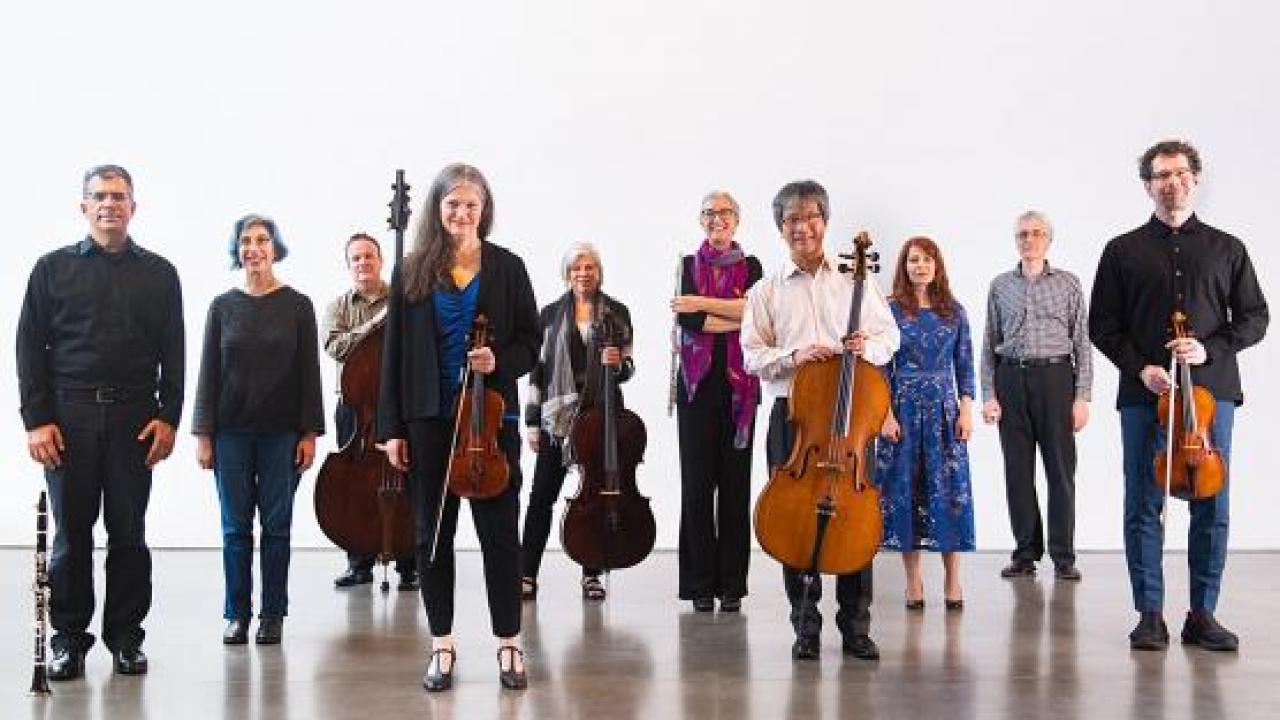 image of Left Coast Chamber Ensemble members