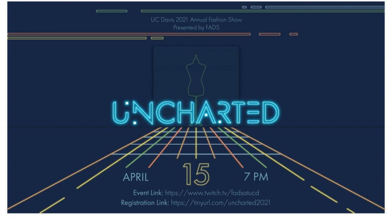 "Uncharted" event flyer